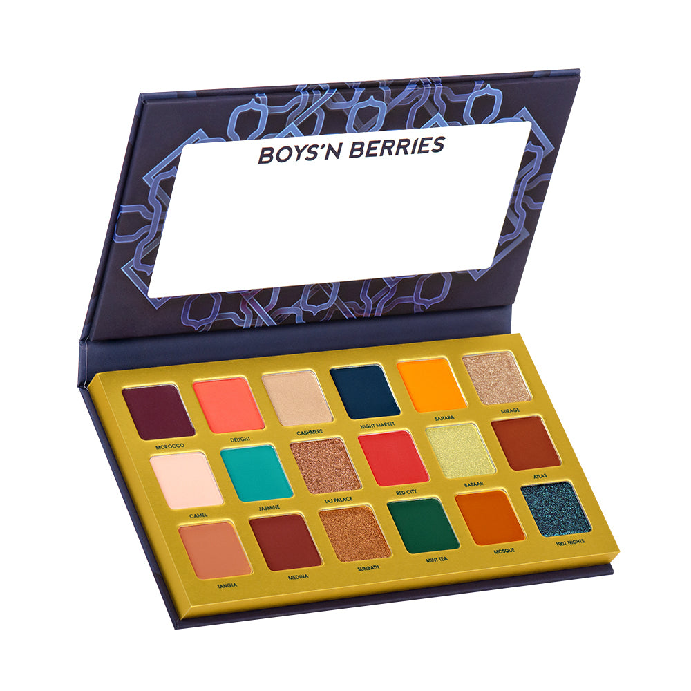 Paleta de Machiaj Boys`n Berries Follow Me to Marrakech Eyeshadow Palette