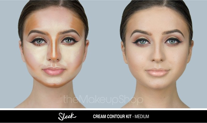 Paleta Conturare Sleek MakeUP Cream Contour Kit Medium