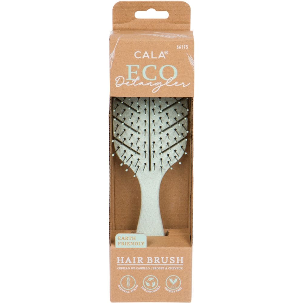 Perie ECO pentru Descalcirea Parului CALA Detangler Brush - Sage