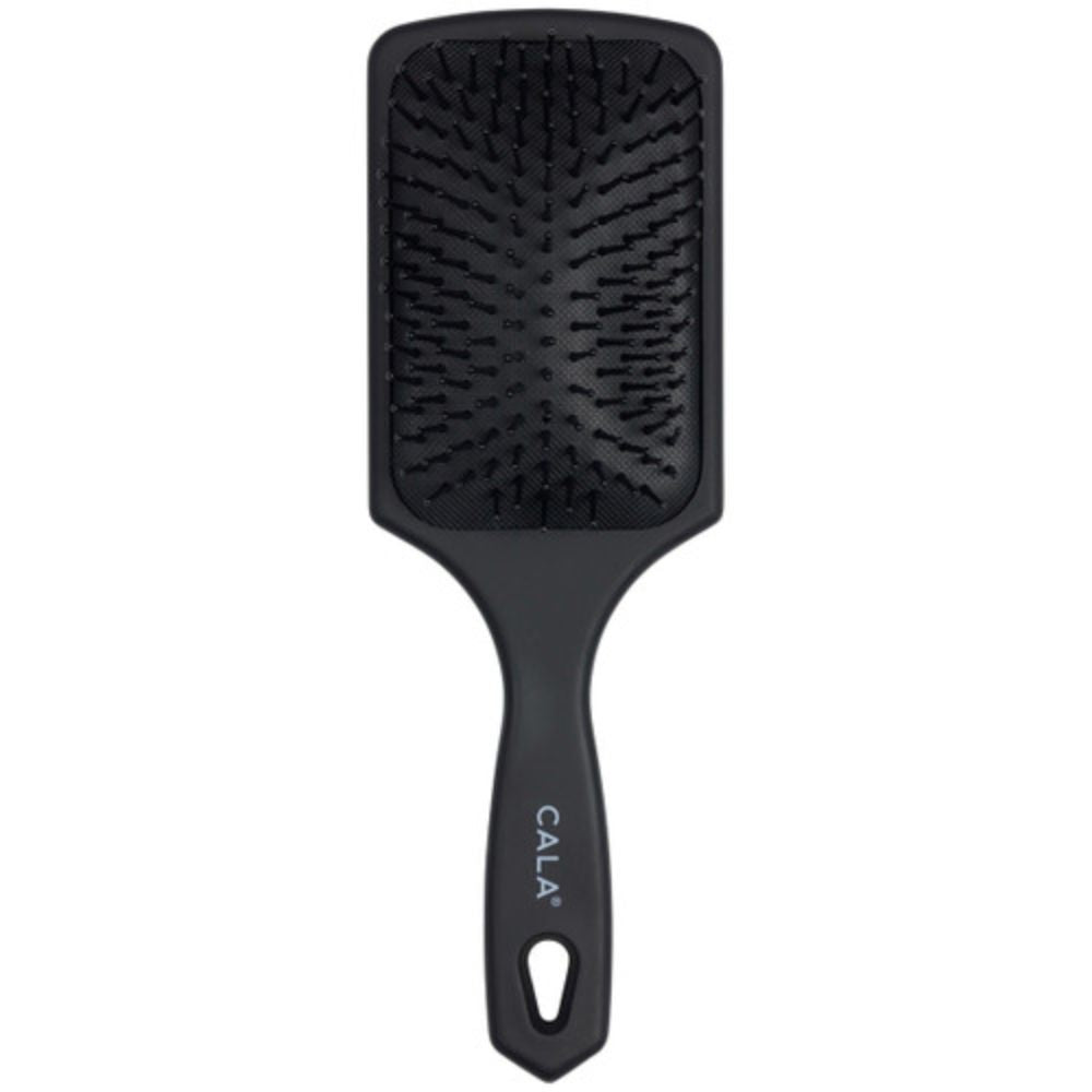 Perie pentru Par Umed & Uscat CALA Soft Touch Paddle Brush - Black