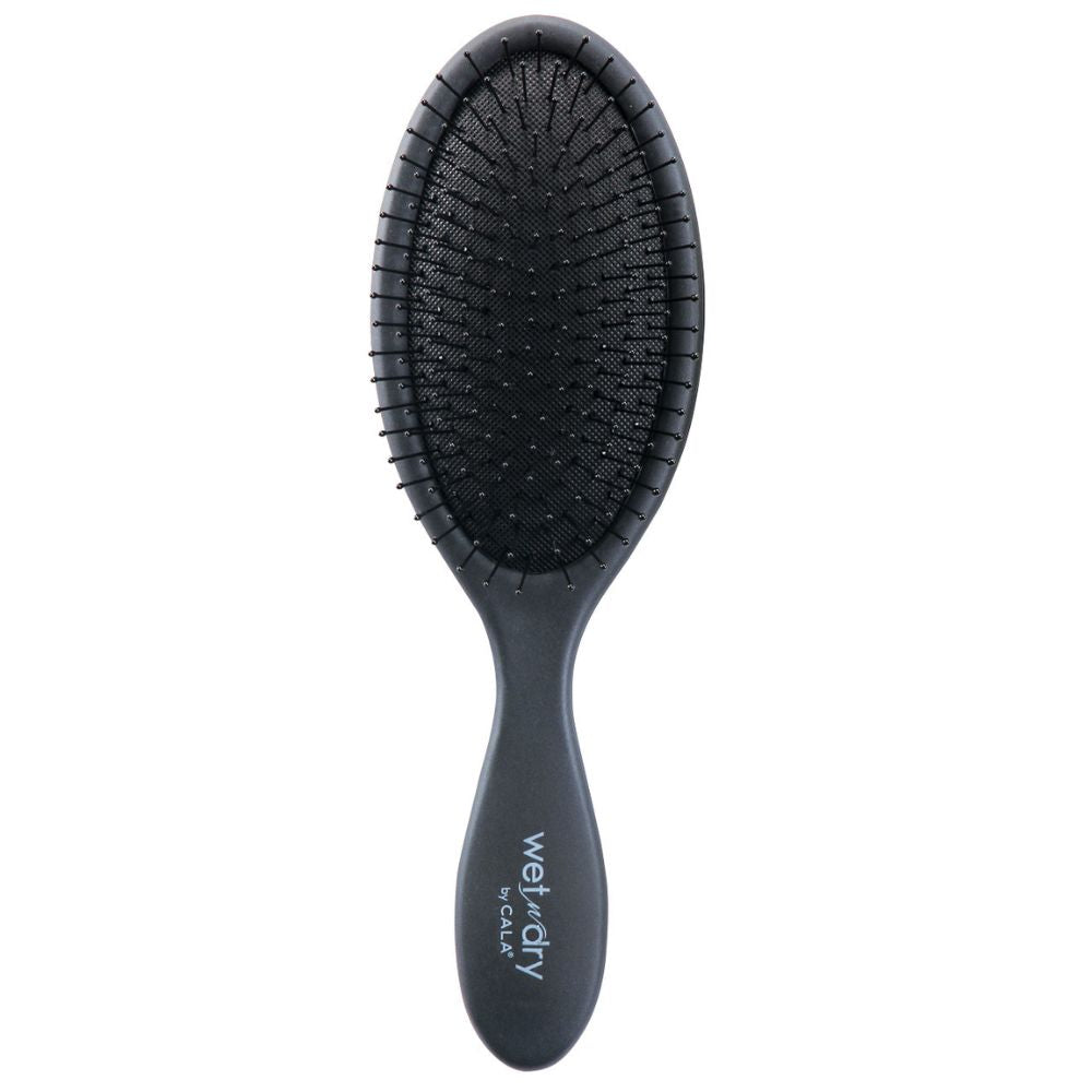Perie pentru Parul Umed & Uscat CALA Wet-N-Dry Hair Brush - Black