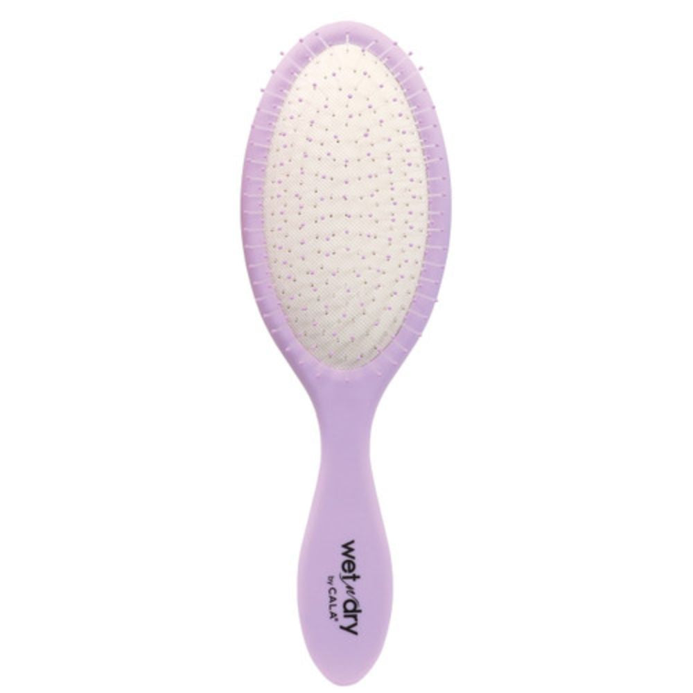 Perie pentru Parul Umed & Uscat CALA Wet-N-Dry Hair Brush - Lavender