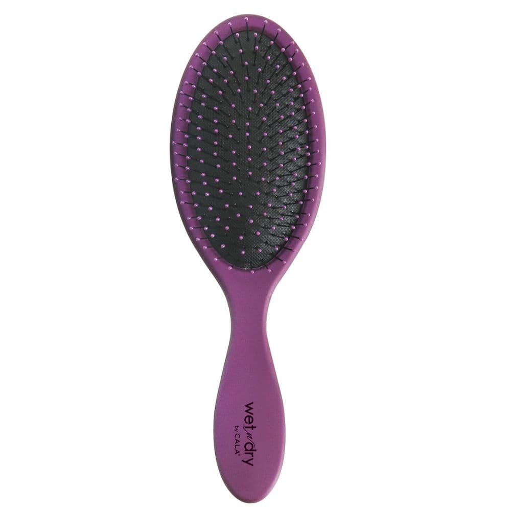 Perie pentru Parul Umed & Uscat CALA Wet-N-Dry Hair Brush - Purple