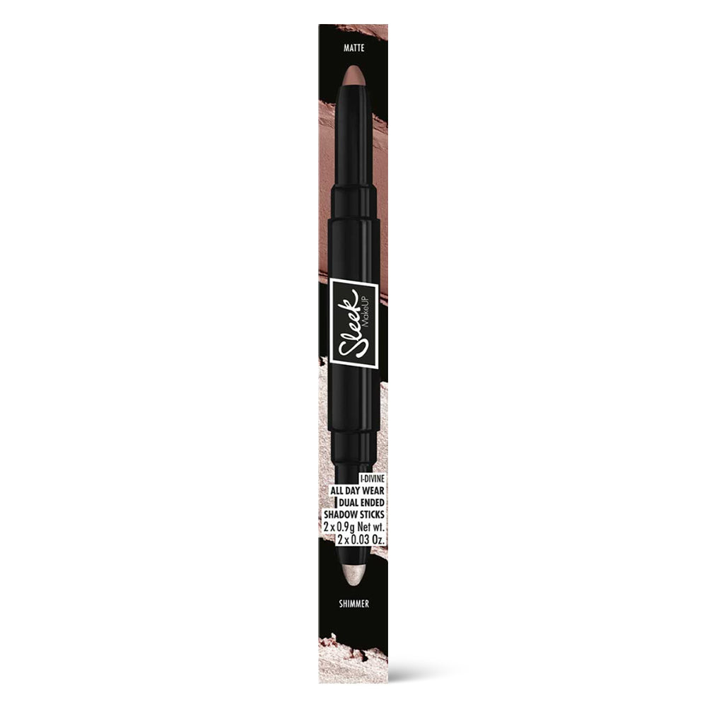 Fard de ochi Stick Sleek MakeUP i-Divine All Day Dual Ended Shadow Sticks Pink Dawning