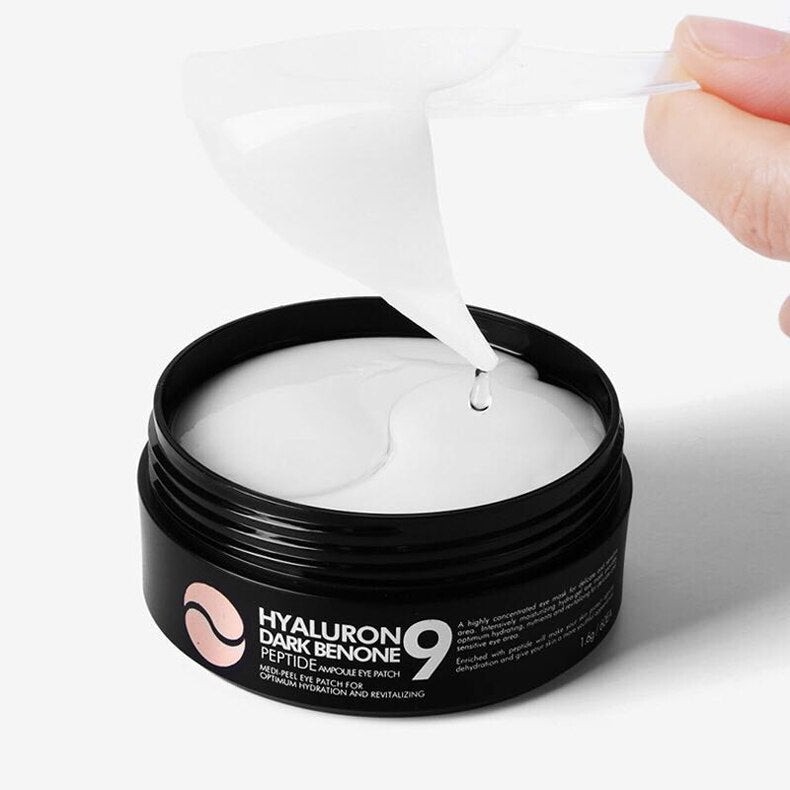 Plasturi pentru cearcane pronuntate Medi-Peel Hyaluron Dark Benone Peptide Eye Patch