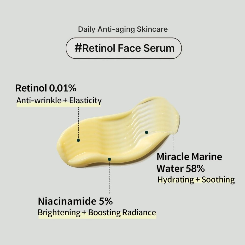 Ser cu Retinol Heimish Marine Care Retinol for Face Serum