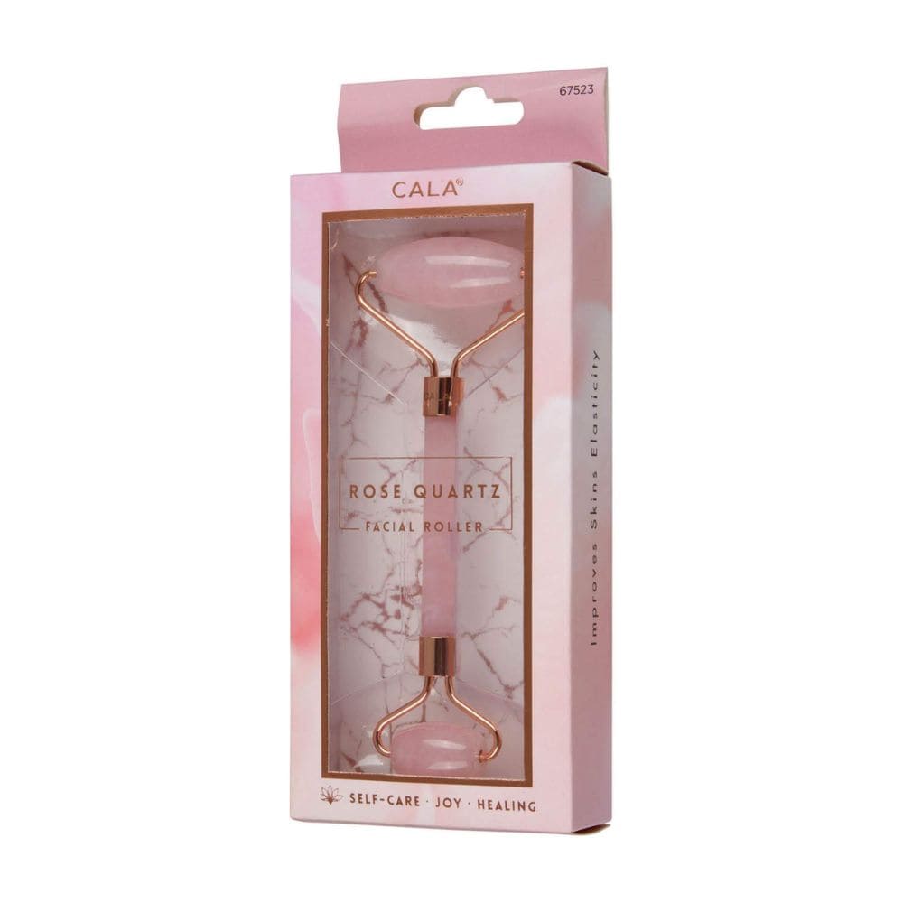 Rola pentru Masaj Facial Cala Rose Quartz Facial Roller
