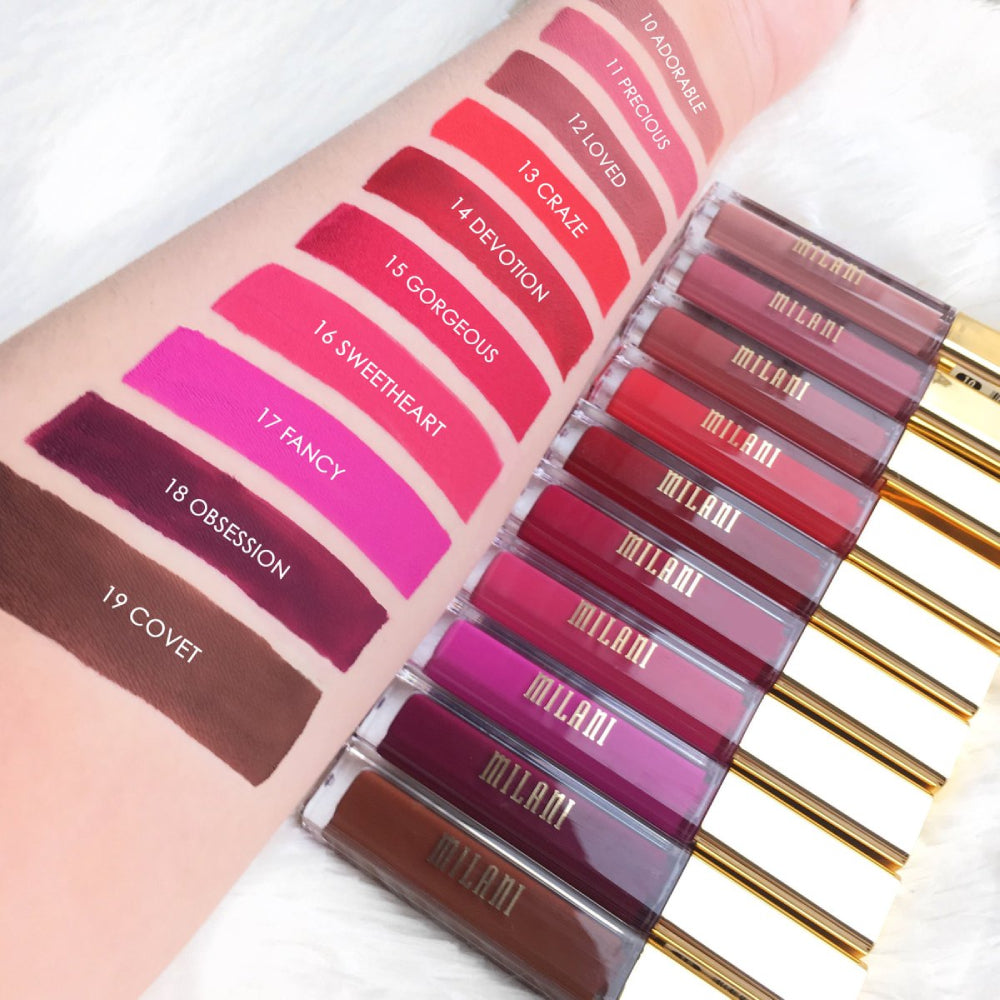 Ruj Lichid Milani Amore Matte Lip Creme
