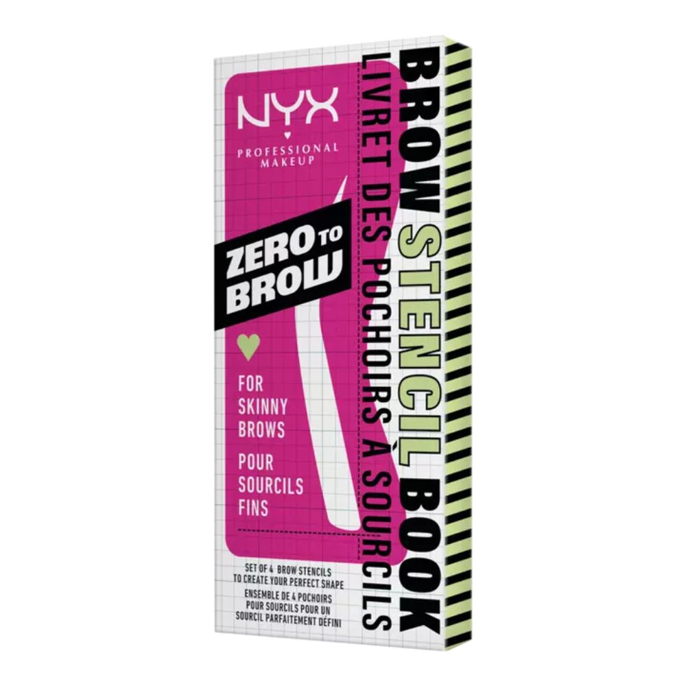 Sabloane pentru Sprancene NYX Professional Makeup Zero to Brow Stencil For Skinny Brows