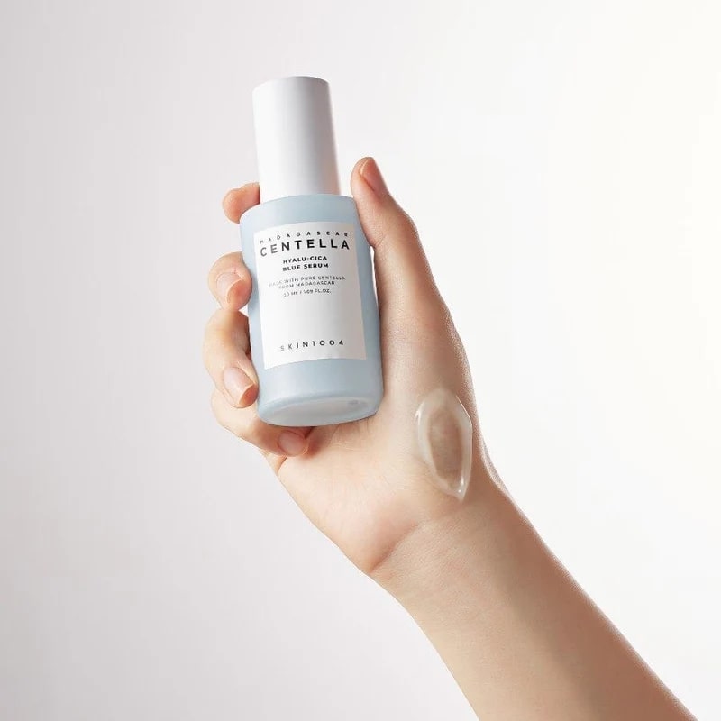 Ser fata SKIN1004 Madagascar Centella Hyalu Cica Blue Serum 50 ml