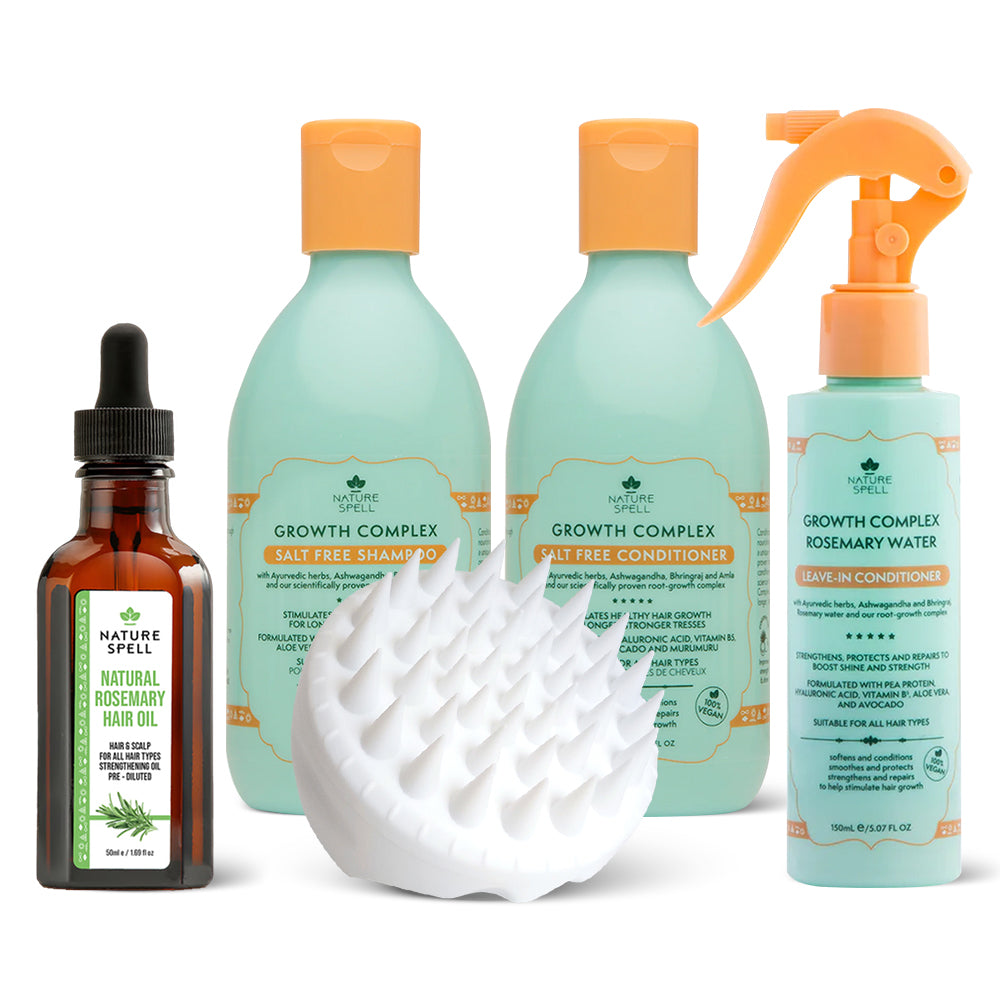 Set pentru Creșterea Părului cu Rozmarin Nature Spell Natural Hair Growth