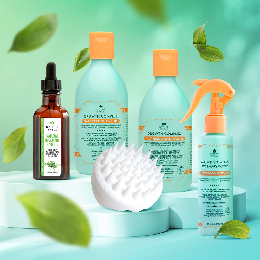 Set pentru Creșterea Părului cu Rozmarin Nature Spell Natural Hair Growth
