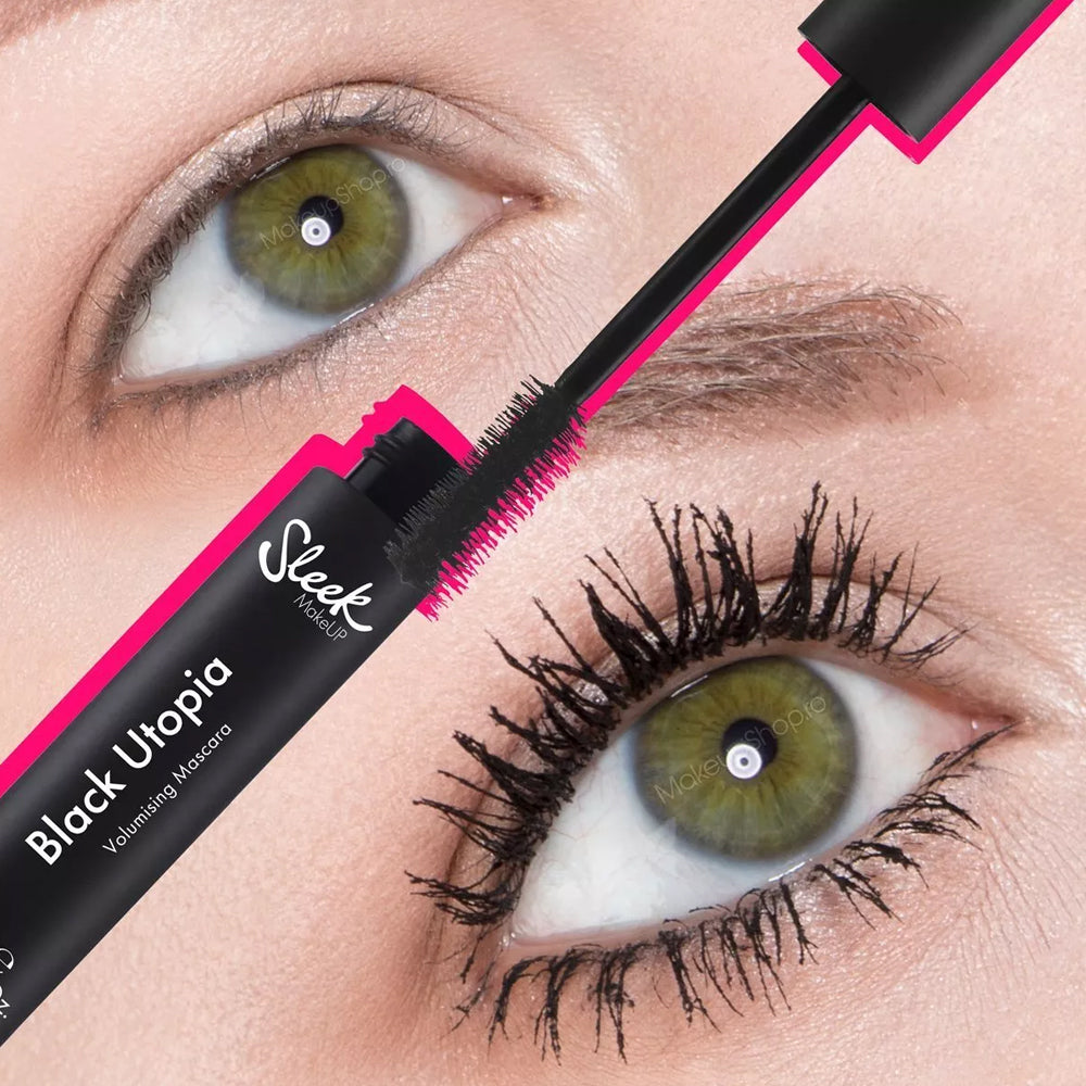 Mascara Sleek MakeUP Black Utopia Volumising Mascara Black