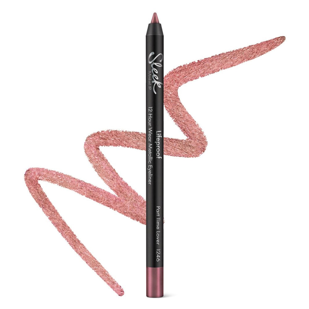 Creion de ochi metalic Sleek MakeUP Lifeproof Metallic Eyeliner 12h Part Time Lover