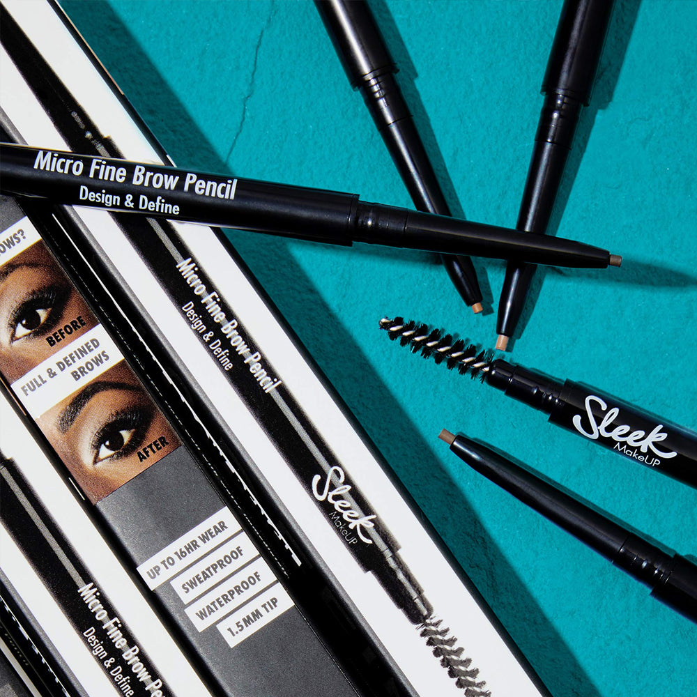 Creion sprancene Sleek MakeUP Micro Fine Brow Pencil