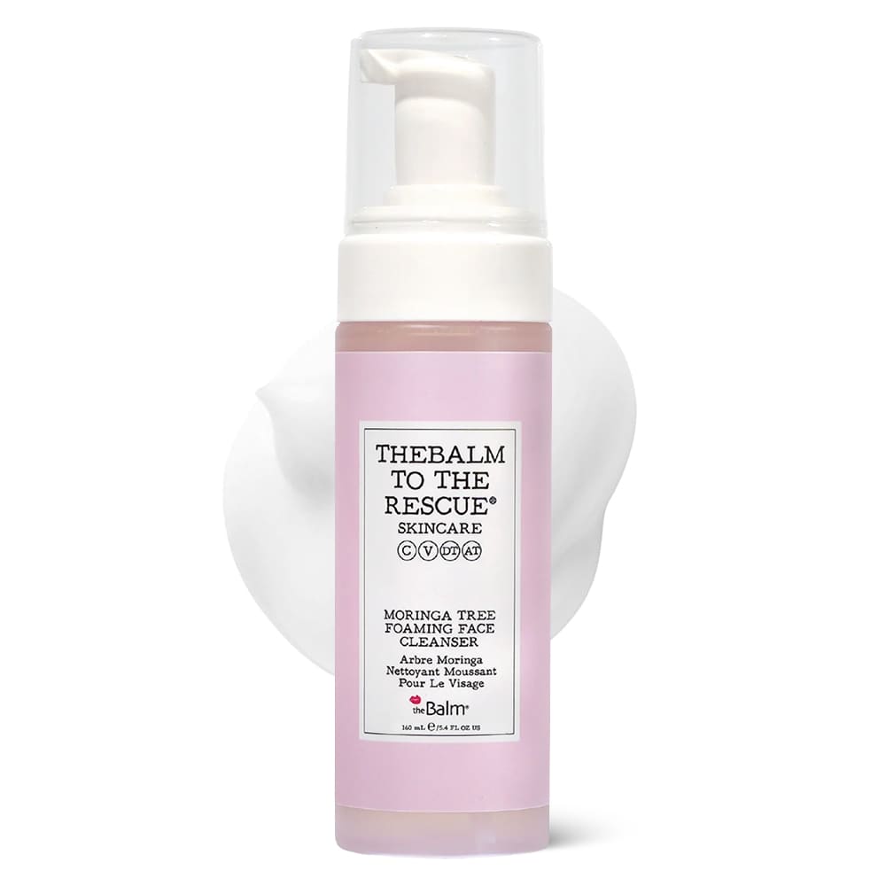 Spuma de curatare  theBalm To The Rescue Moringa Tree Foaming Face Cleanser