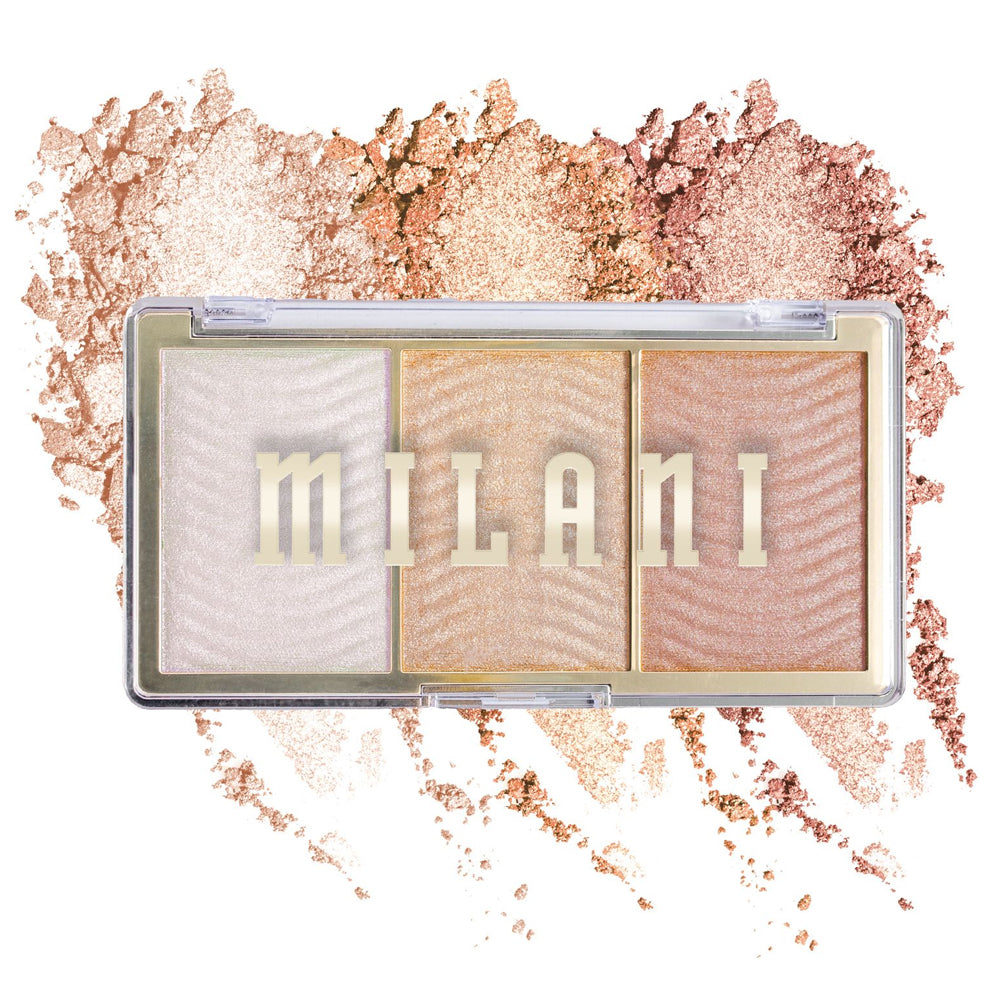 Paleta Iluminatoare Milani Stellar Lights Highlighter Palette Rose Glow