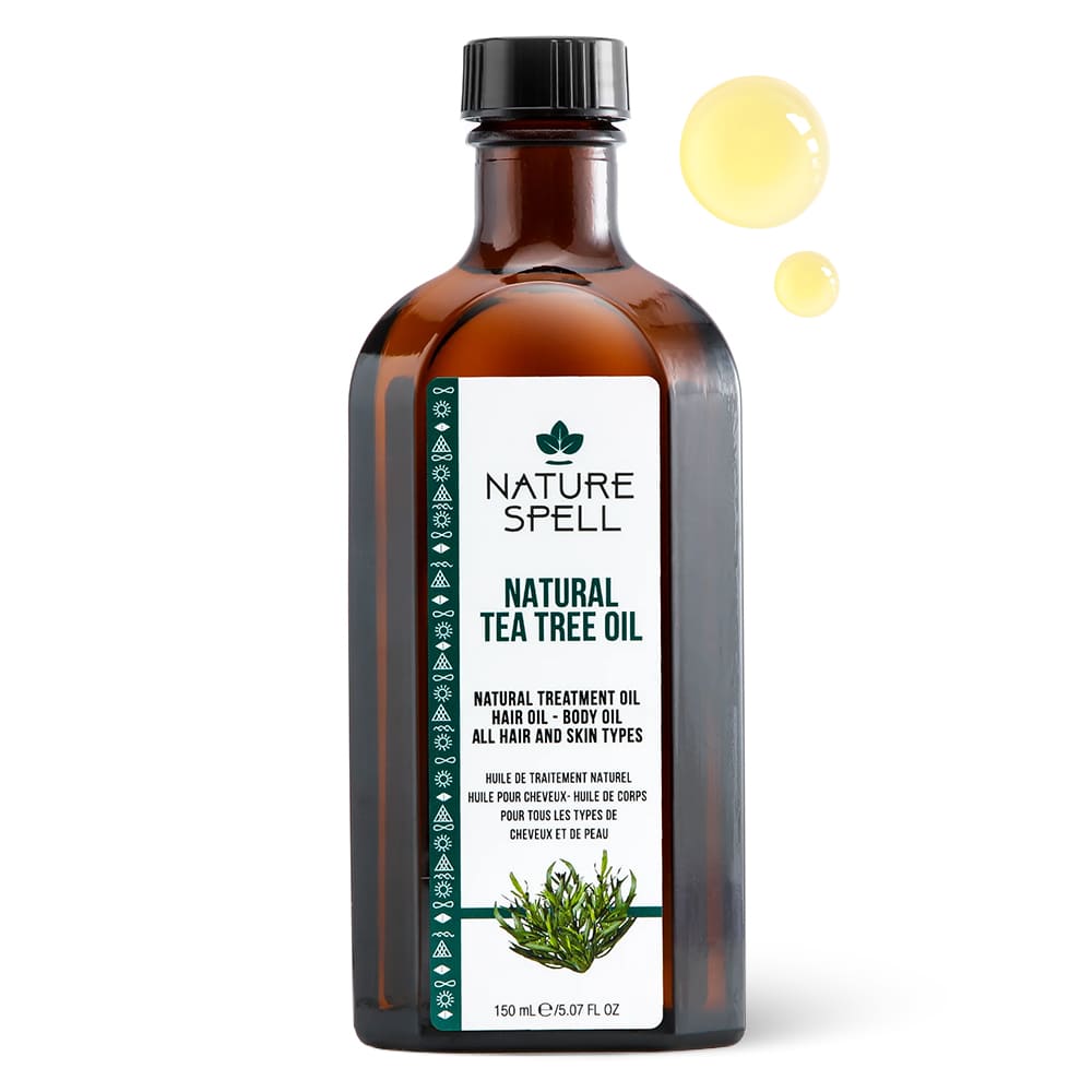 Ulei de Arbore de Ceai pentru purificarea scalpului Nature Spell Tea Tree Oil for Hair and Skin