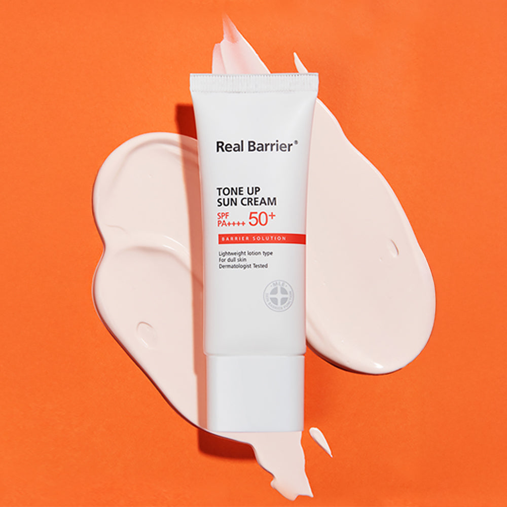 Crema cu Protectie Solara Real Barrier Tone Up Sun Cream SPF50+ PA++++