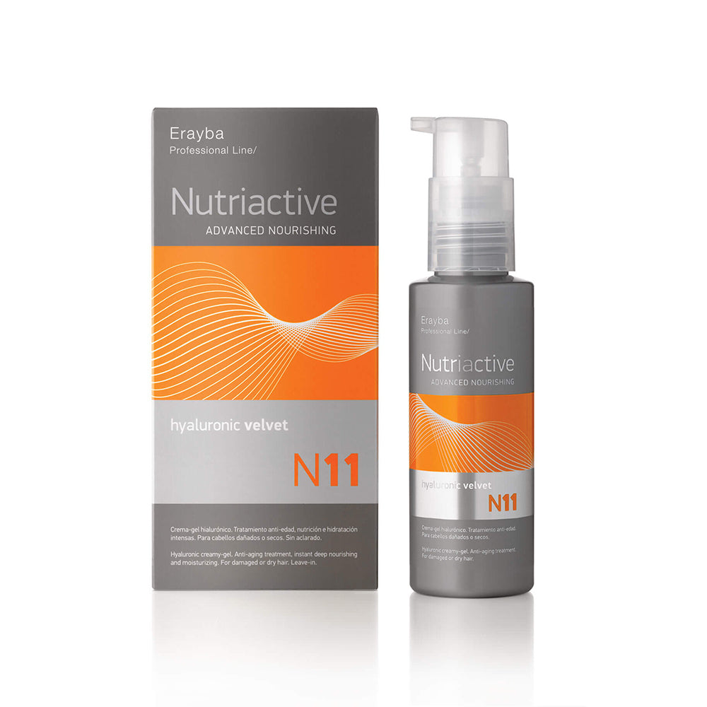 Tratament intensiv hidratant pentru păr uscat și deteriorat Erayba N11 Hyaluronic Velvet