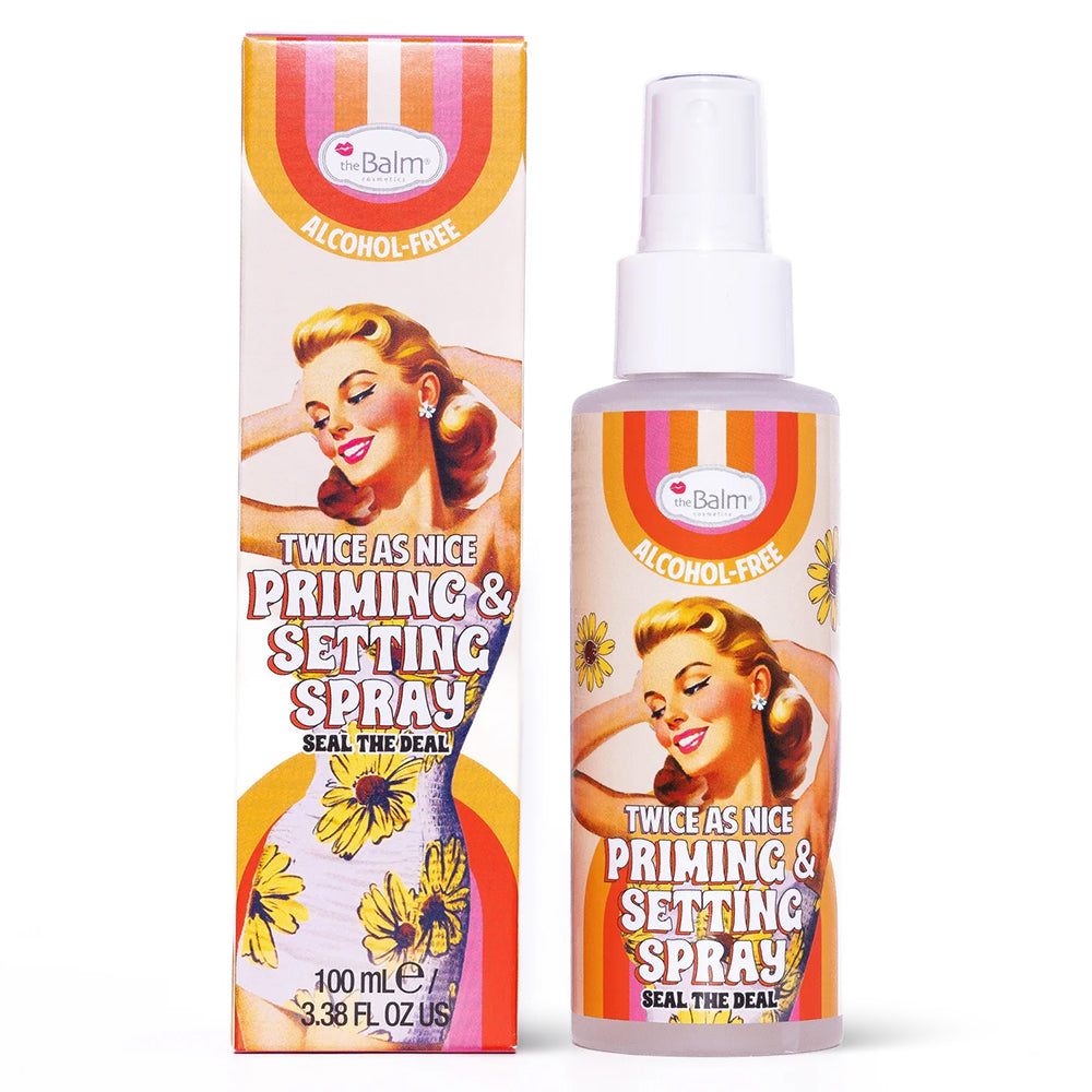 Baza de Machiaj & Spray Fixator theBalm Twice as Nice Priming and Setting Spray