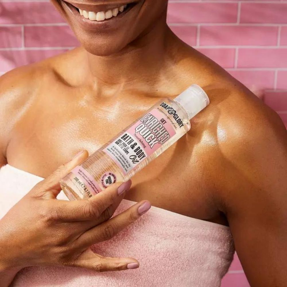 Ulei de Baie Soap & Glory Original Pink Bath & Body Oil
