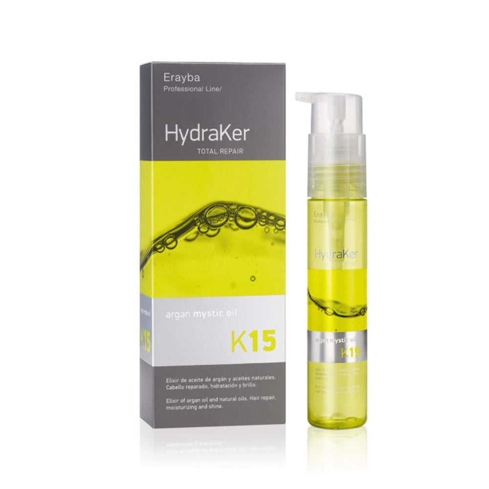 Ulei nutritiv de argan pentru păr uscat și deteriorat Erayba K15 Argan Mystic Oil