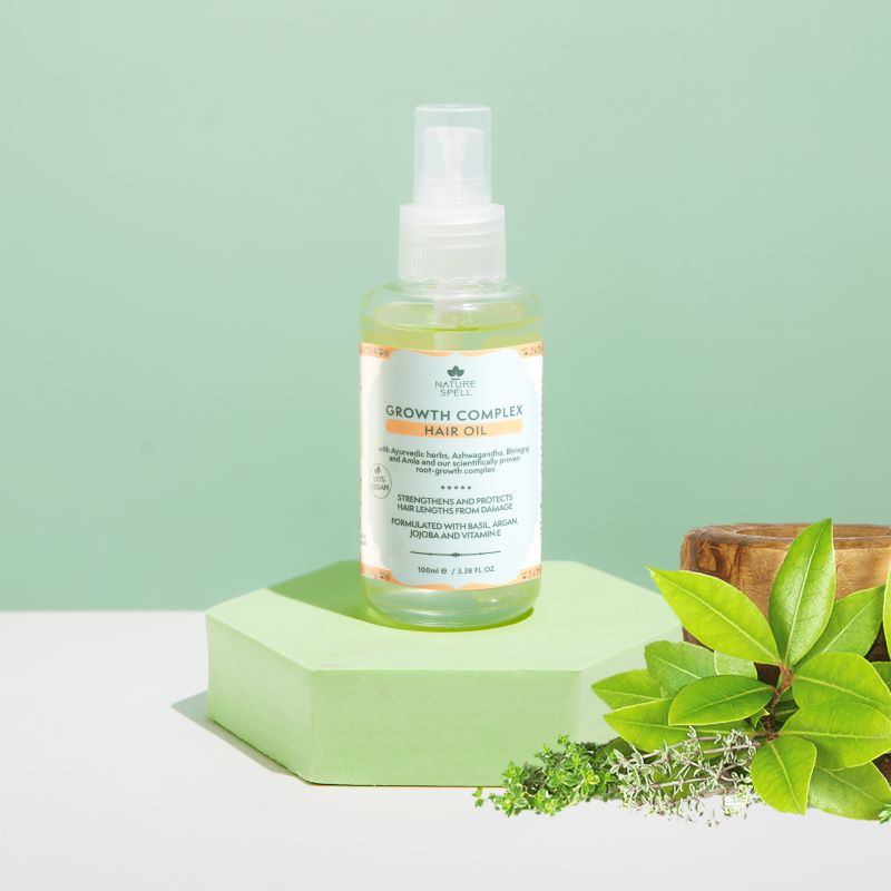Ulei pentru stimularea creșterii părului Nature Spell Hair Growth Oil
