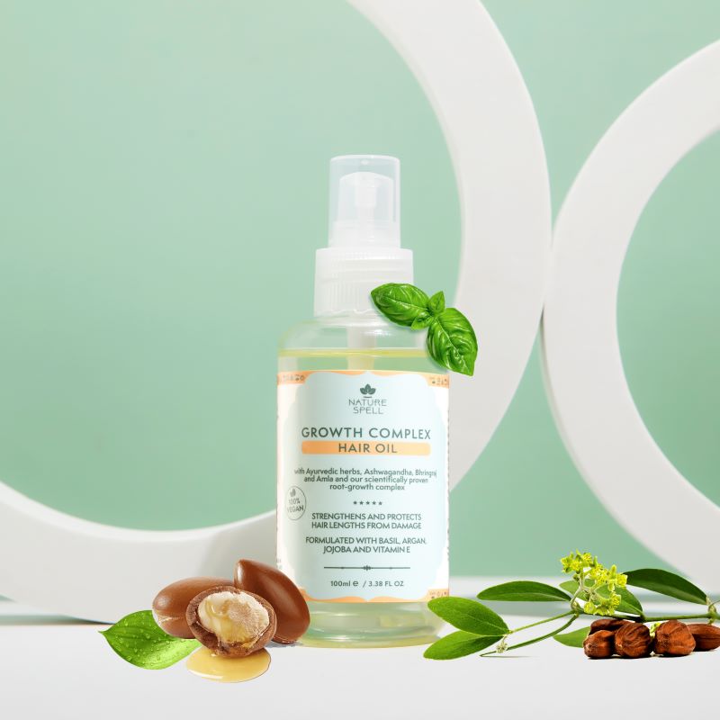 Ulei pentru stimularea creșterii părului Nature Spell Hair Growth Oil