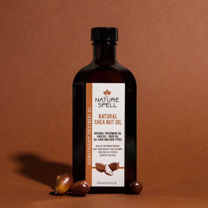 Ulei de Nucă de Shea pentru hidratarea părului Nature Spell Shea Nut Oil for Hair and Skin