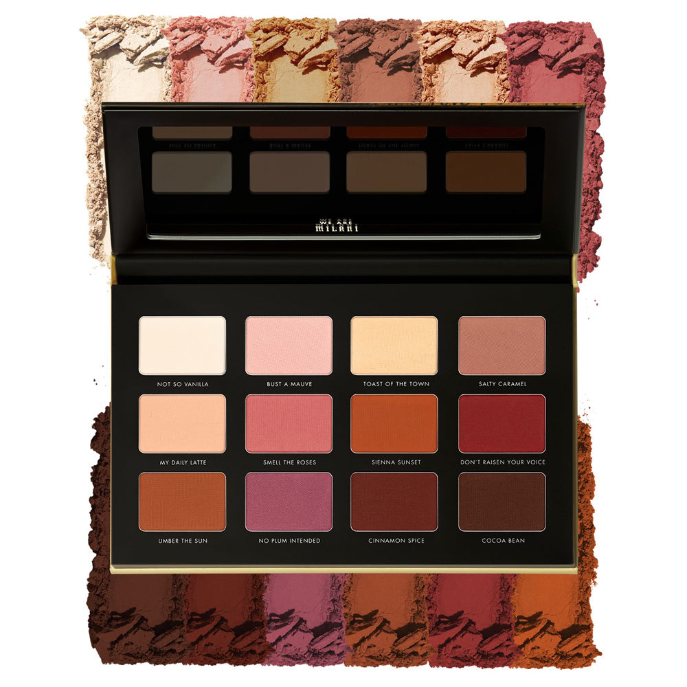 Paleta Farduri Milani Ungilded Eyeshadow Palette Most Loved Mattes