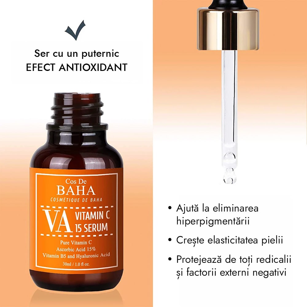 Ser cu Vitamina C 15% - Cos DE BAHA Vitamin C Serum