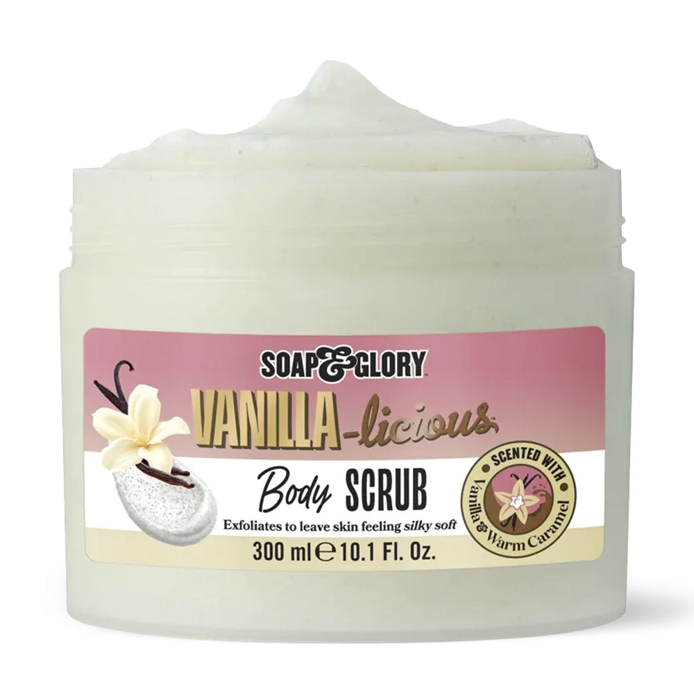Exfoliant de corp cu aroma de vanilie Soap & Glory VANILLA-licious