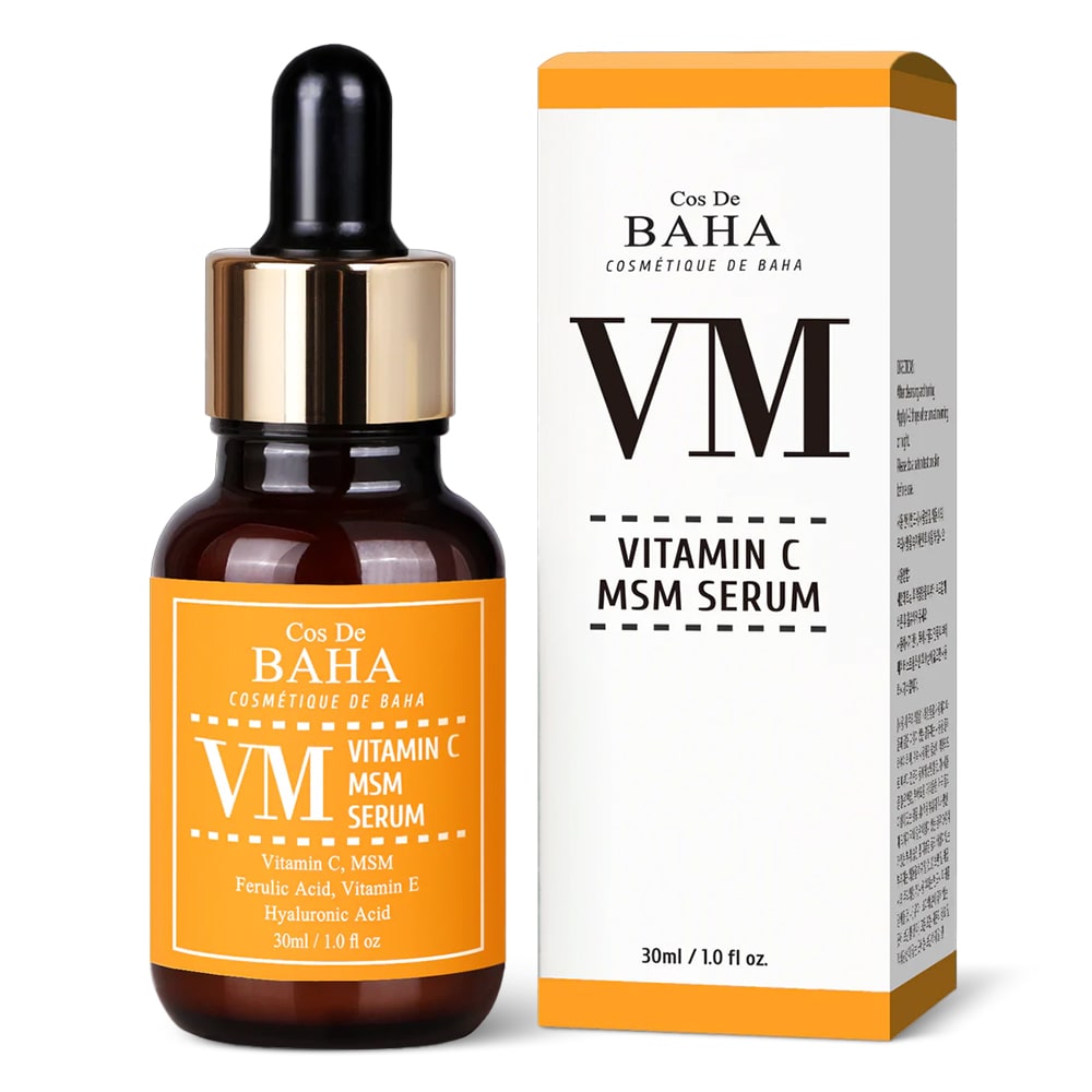 Ser cu Vitamina C 10% si MSM 3% (Metilsulfonilmetan) - Cos DE BAHA Vitamin C MSM Serum VM