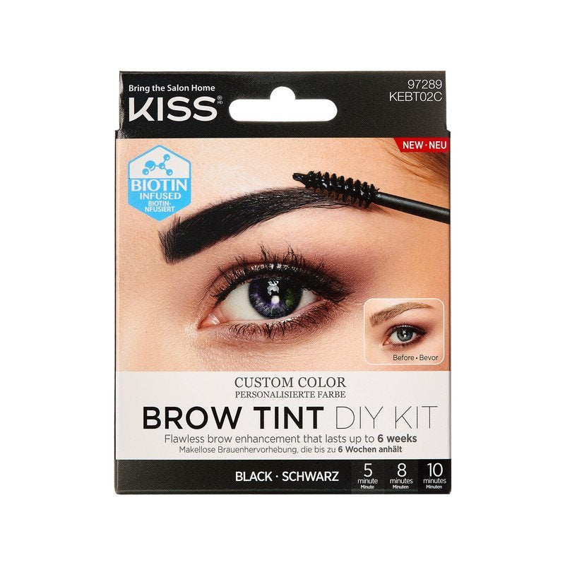 Vopsea Pentru Sprancene KissUSA Eyebrow Tint Black