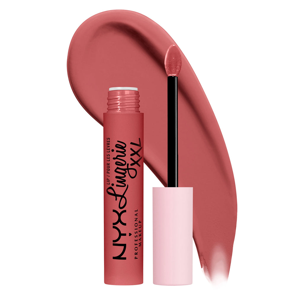 Ruj lichid mat NYX Professional Makeup Lip Lingerie XXL Xxpose Me