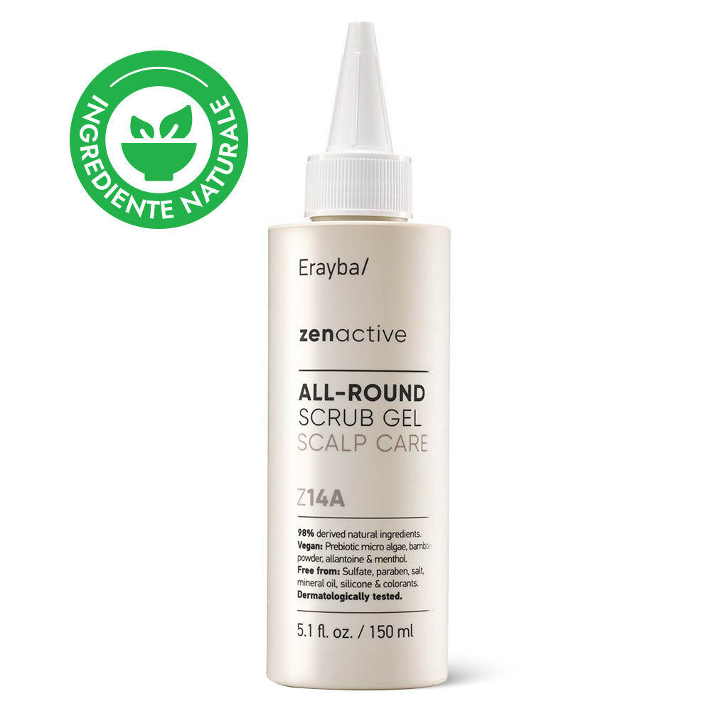 Gel exfoliant pentru scalp Erayba Z14A All-Round Scrub gel 150 ml