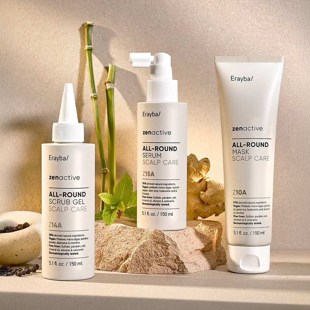 Ser prebiotic pentru scalp Erayba Z15A All-Round serum 150 ml