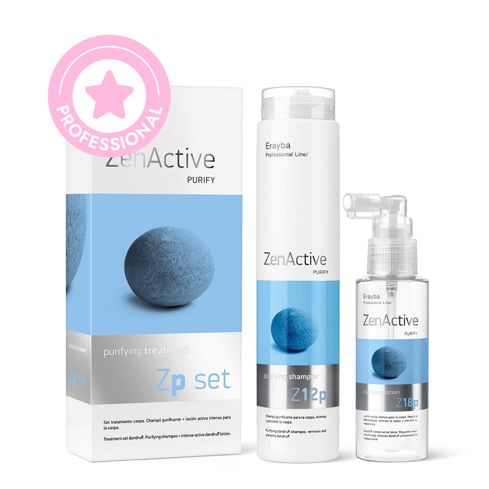 Set de Tratament pentru Scalp cu Mătreață Erayba Zen Active Zen Active ZP